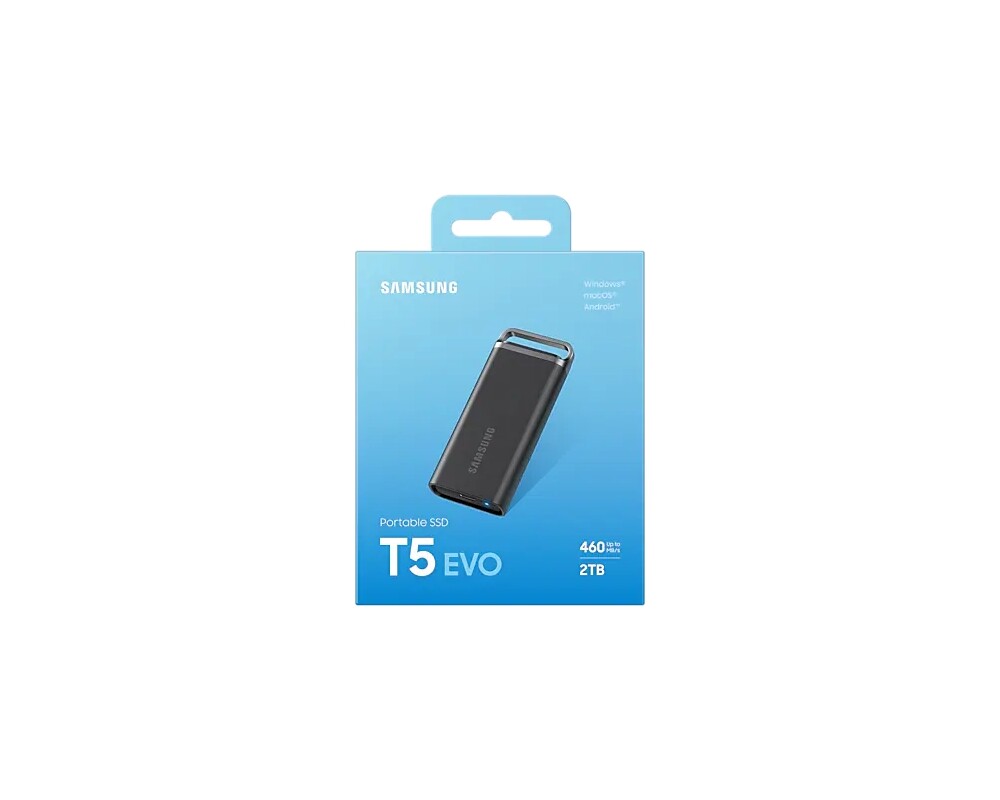 SSD Samsung Portable SSD T5 EVO 4TB USB 3.2 Gen 1 Black 14
