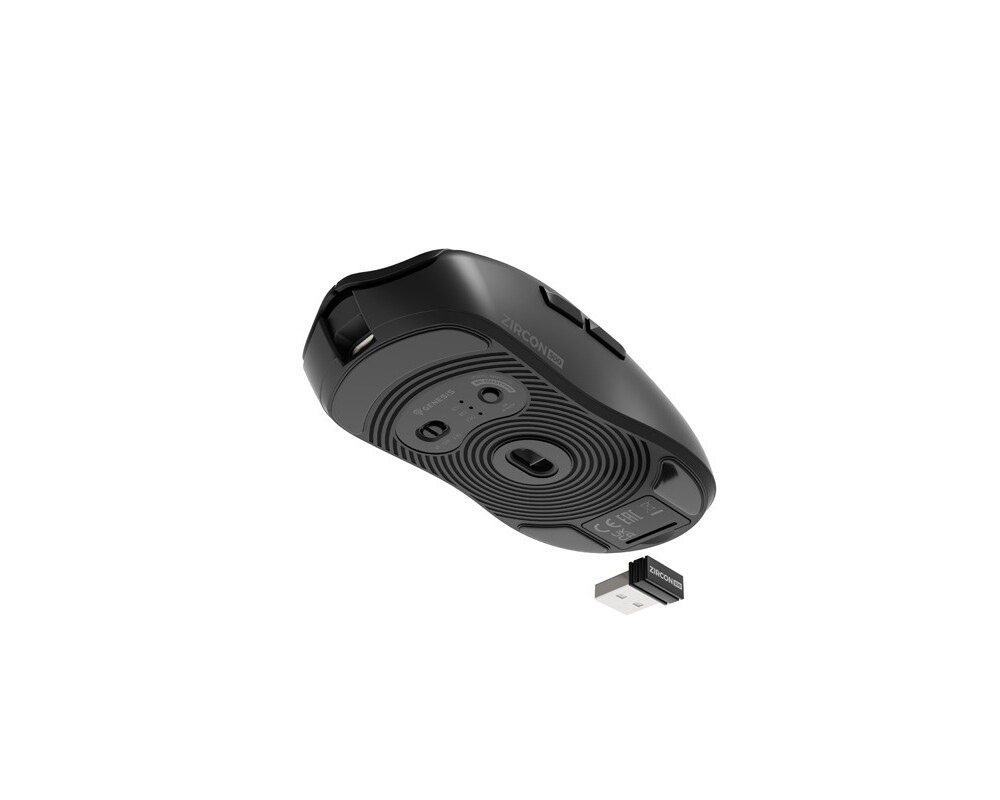 Мишка Genesis Wireless Gaming Mouse Zircon 500 10000Dpi Black 8