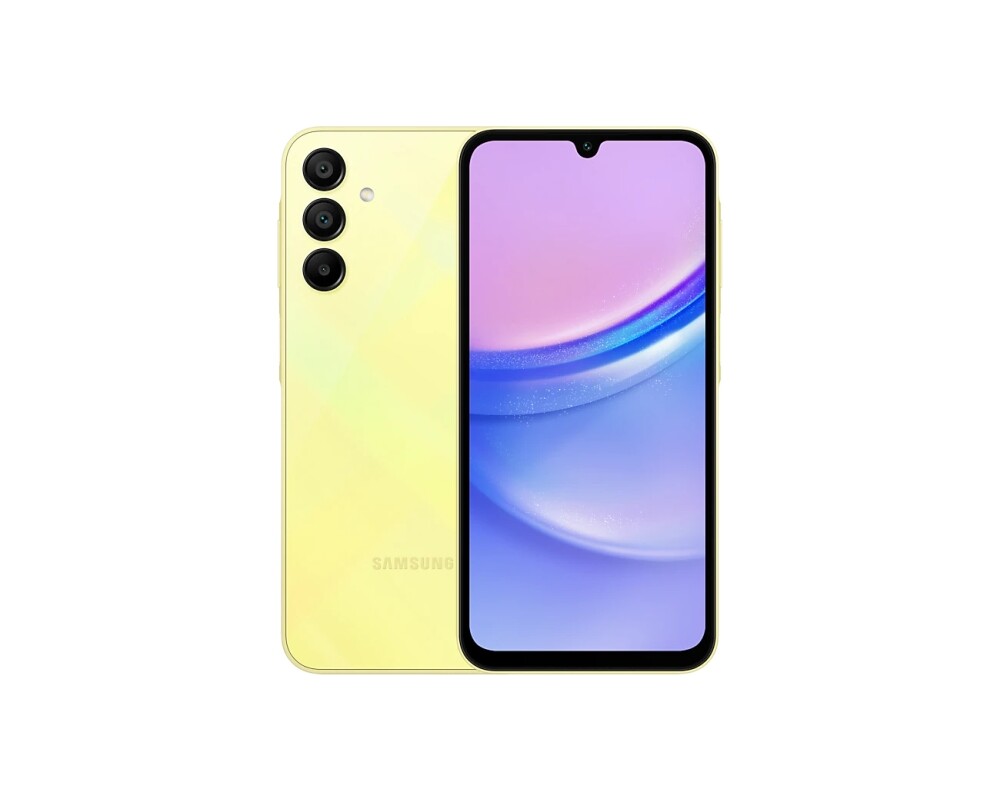 Смартфон Samsung Galaxy A15, 4GB, 128GB, Yellow 2
