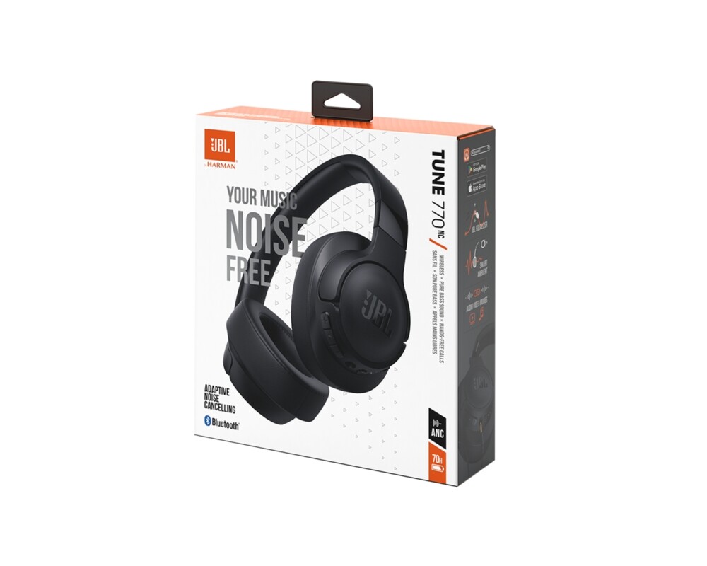 Слушалки JBL T770NC BLK HEADPHONES 5