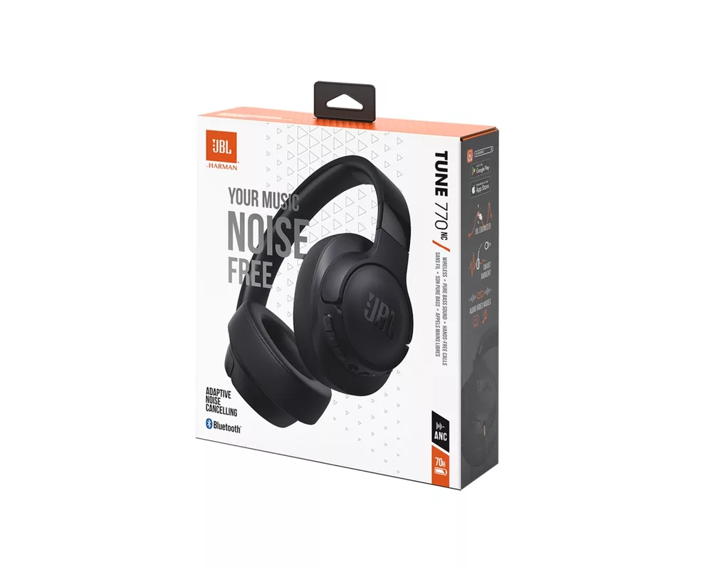 Слушалки JBL T770NC BLK HEADPHONES 5