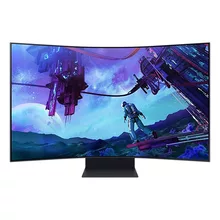  Samsung 55CG970 55" Odyssey Ark Curved VA 3840x2160 1ms 165Hz DP HDMI USB Black 697132 LS55CG970NUXDU на топ цена - PIC.bg