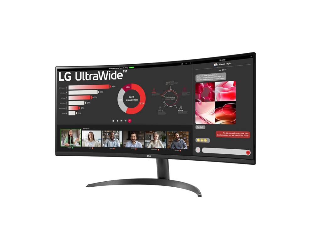 Монитор LG 34WR50QC-B 2