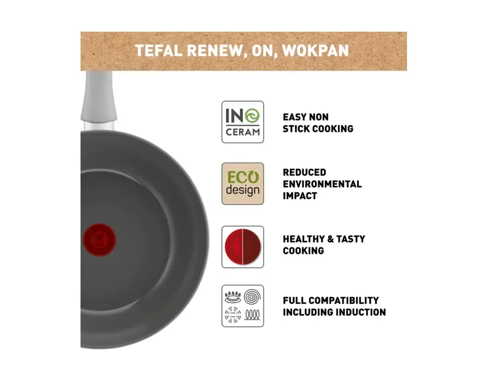 Съд за готвене Tefal C4271932 WP28 M PAVOT CER RENEW ON HIPPO 3