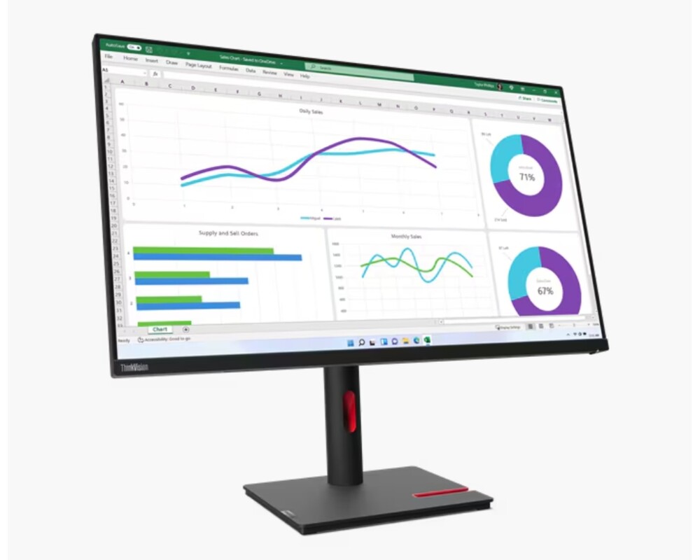 Монитор Lenovo ThinkVision T32h-30 31.5" IPS 10