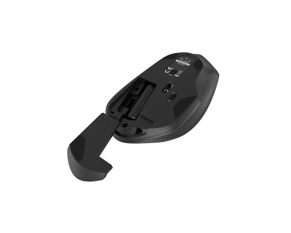 Мишка Natec Mouse Siskin Wireless 1600DPI 2.4GHz + Bluetooth 5.0 Optical Black 6