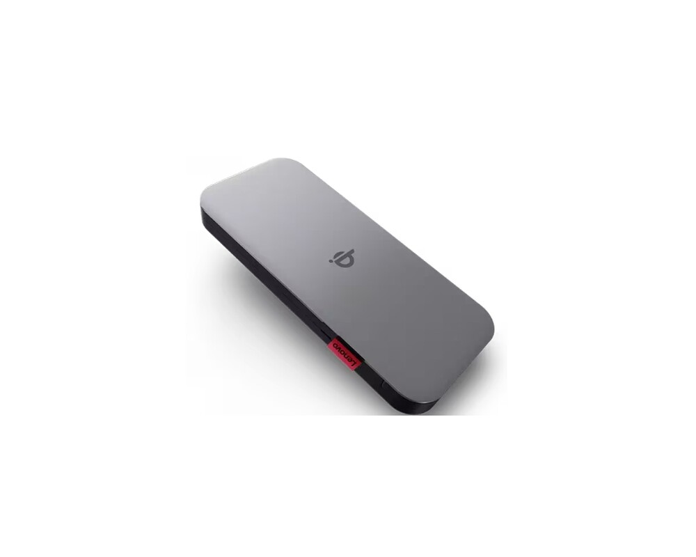 Външна батерия LENOVO Go USB-C Mobile Power Bank 10000mAh + Qi Wireless 15