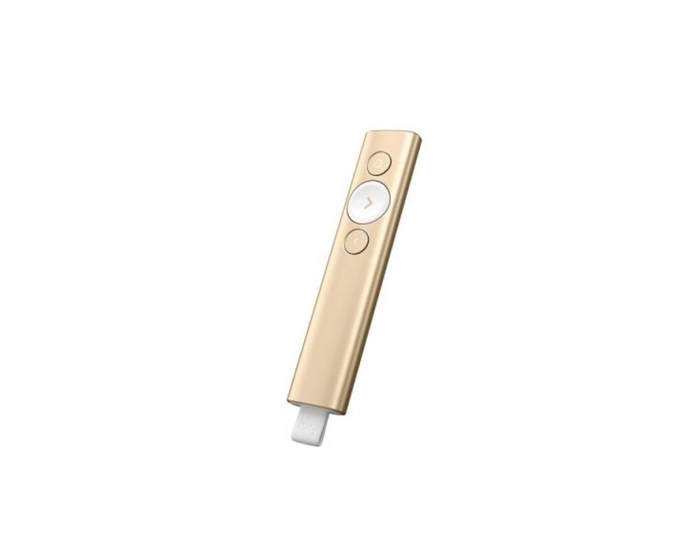 Безжичен презентер Logitech Spotlight Presentation Remote - Gold 2