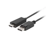 <span>Кабел</span> Lanberg display port (M) V1.1 -> HDMI (M) cable 1m <span class='catalog-num-in-name'>CA-DPHD-11CC-0010-BK</span> - 