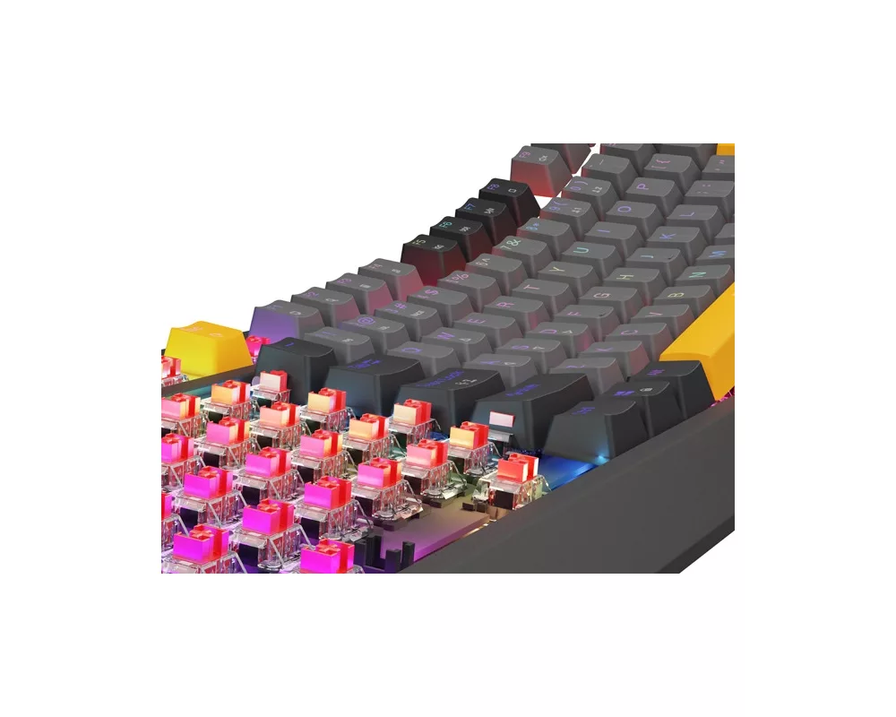 Клавиатура Genesis Gaming Keyboard Thor 230 TKL Anchor Gray Negative US RGB Mechanical Outemu Red 3