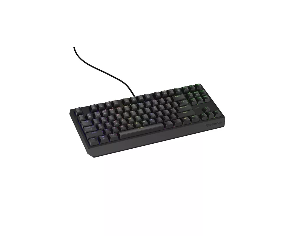Клавиатура Genesis Gaming Keyboard Thor 230 TKL US RGB Mechanical Outemu Brown Black Hot Swap 5