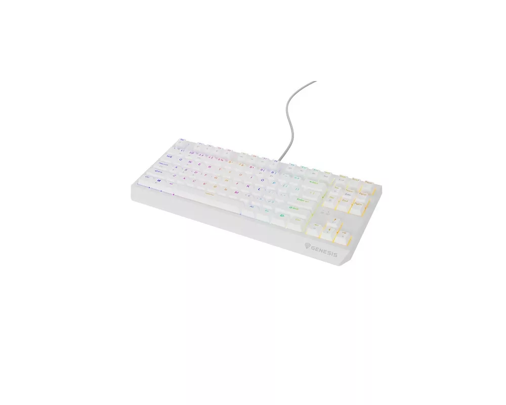 Клавиатура Genesis Gaming Keyboard Thor 230 TKL US RGB Mechanical Outemu Brown White Hot Swap 2