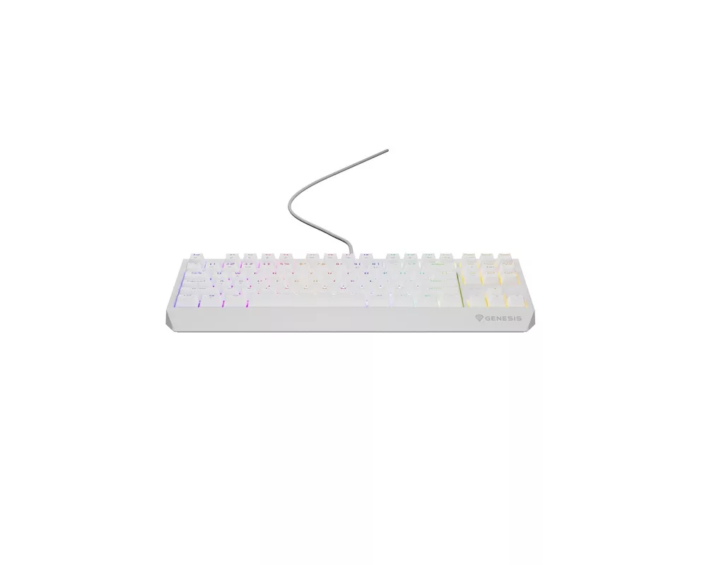 Клавиатура Genesis Gaming Keyboard Thor 230 TKL US RGB Mechanical Outemu Brown White Hot Swap 8
