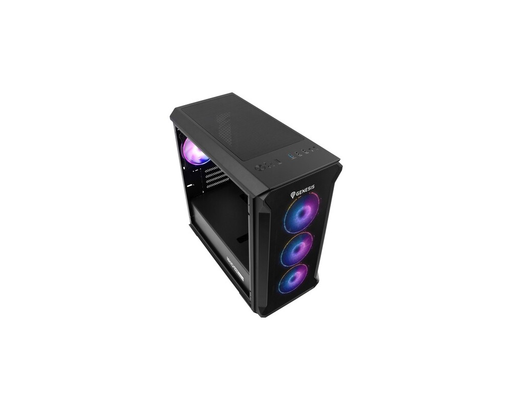 Кутия Genesis PC Case Irid 503 ARGB V2 MATX Mini Tower Window 3