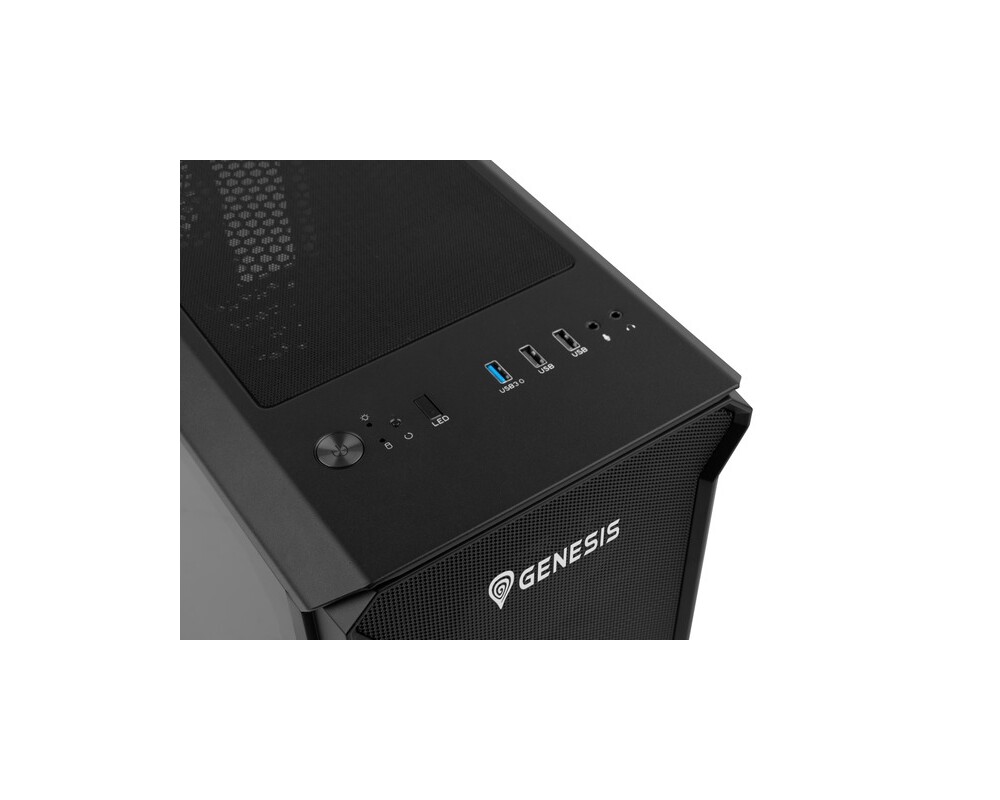Кутия Genesis PC Case Irid 503 ARGB V2 MATX Mini Tower Window 4