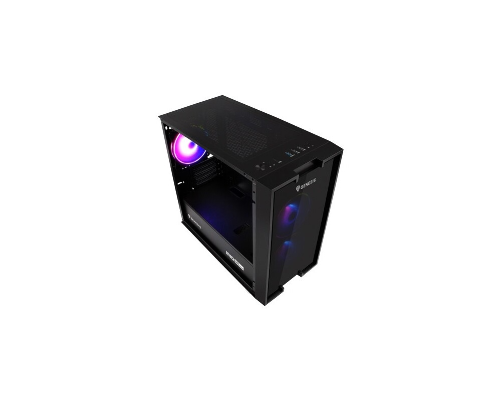 Кутия Genesis PC Case Irid 353 ARGB MATX Mini Tower Window 3