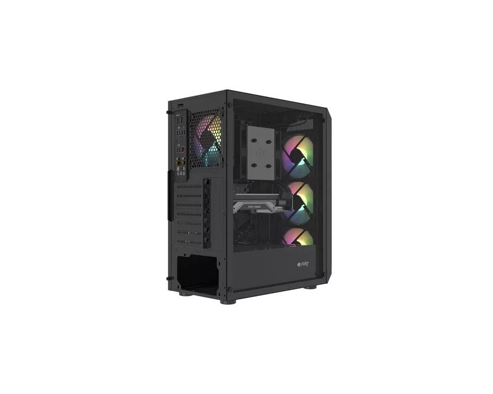 Кутия Fury PC Case Shobo SH4F RGB Midi Tower 6