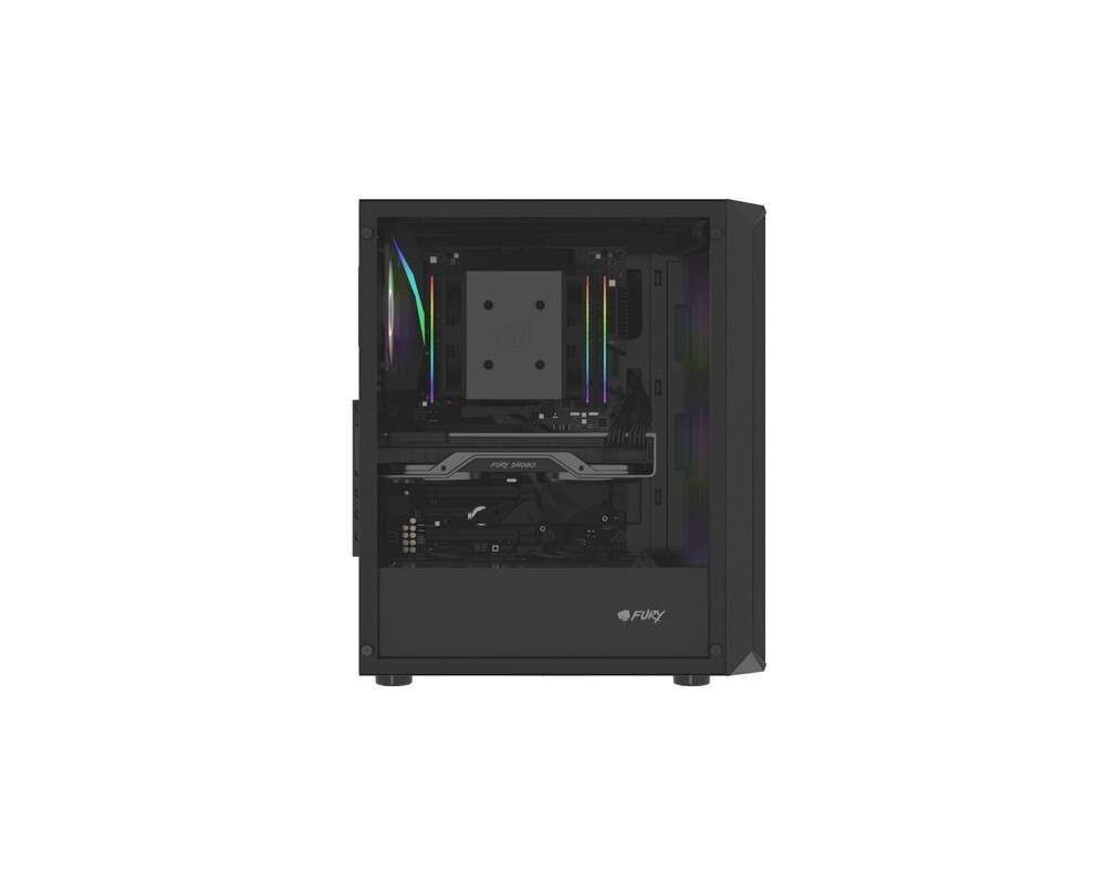 Кутия Fury PC Case Shobo SH4F RGB Midi Tower 8