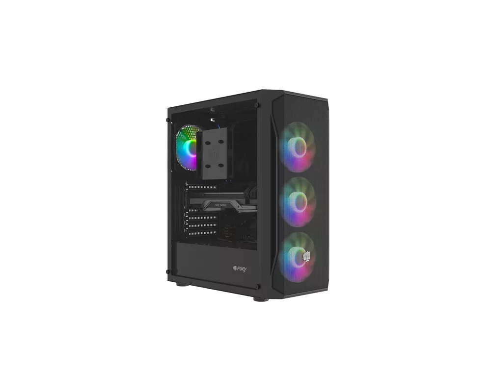 Кутия Fury PC Case Shobo SH4F RGB Midi Tower 5