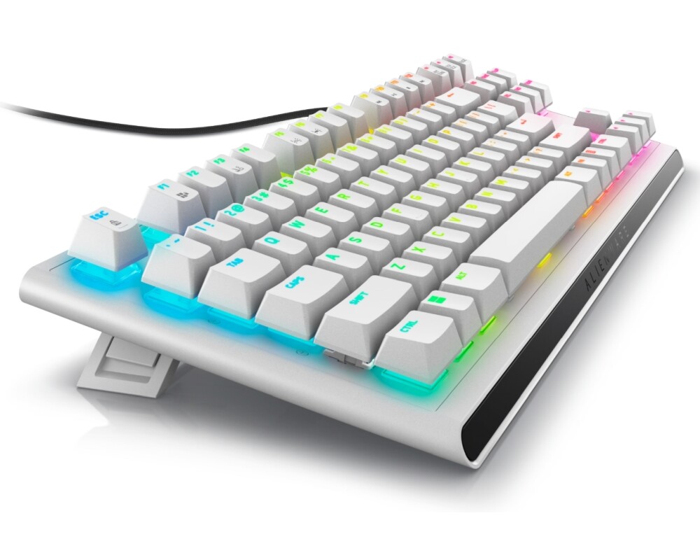 Клавиатура Dell Alienware Tenkeyless Gaming Keyboard - AW420K - US (QWERTY) - Lunar Light 5