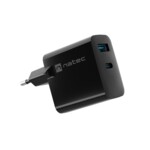 <span>Зарядно</span> Natec USB Charger  Ribera Gan 1X USB-A + 1X USB-C 65W <span class='catalog-num-in-name'>NUC-2145</span> - 