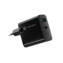  Natec USB Charger  Ribera Gan 1X USB-A + 1X USB-C 65W 703611 NUC-2145 на топ цена - PIC.bg