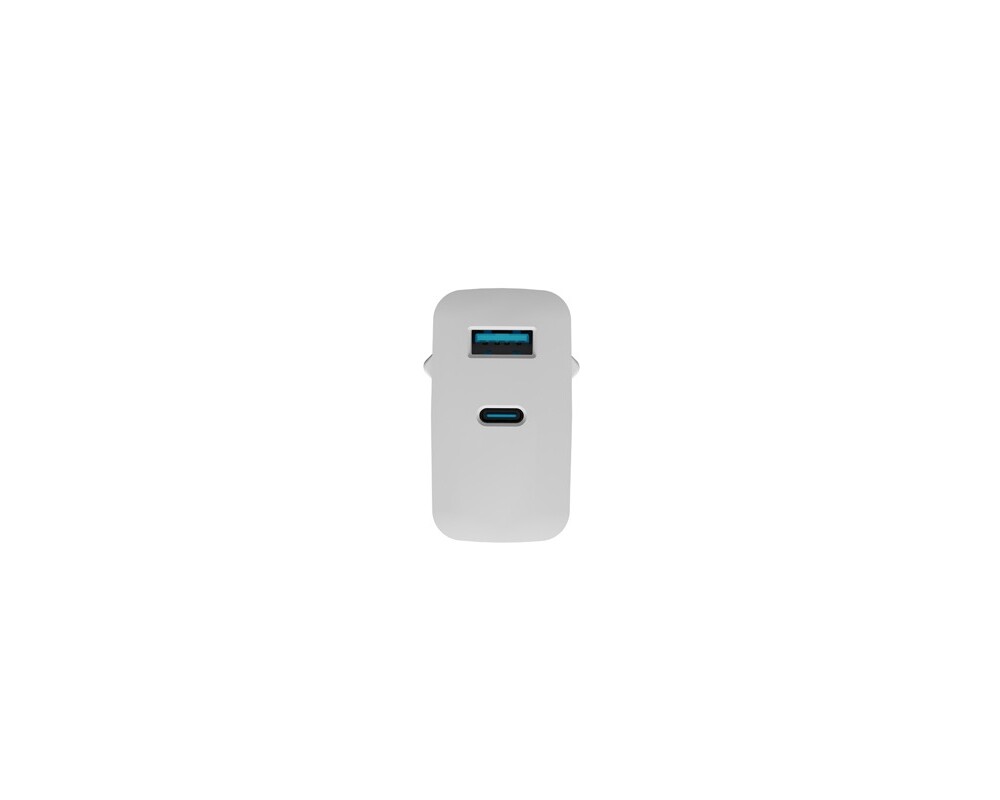 Зарядно Natec USB Charger  Ribera Gan 1X USB-A + 1X USB-C 45W 3