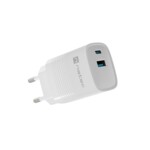 <span>Зарядно</span> Natec USB Charger  Ribera Gan 1X USB-A + 1X USB-C 30W <span class='catalog-num-in-name'>NUC-2140</span> - 