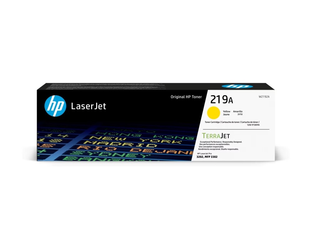 Тонер за принтер HP 219A Yellow Original LaserJet Toner Cartridge 3