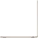 Лаптоп APPLE MacBook Air 13inch Apple M3 chip with 8-core CPU and 10-core GPU 16GB 512GB SSD - Starlight 5
