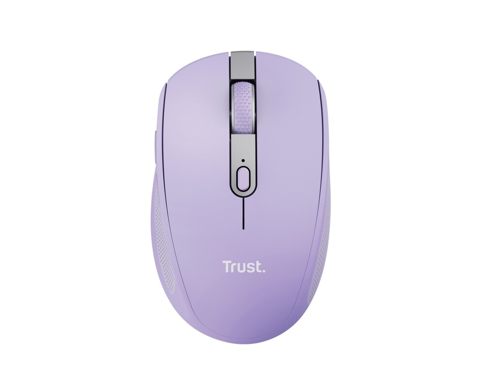Мишка TRUST Ozaa Compact Wireless Mouse purple 3