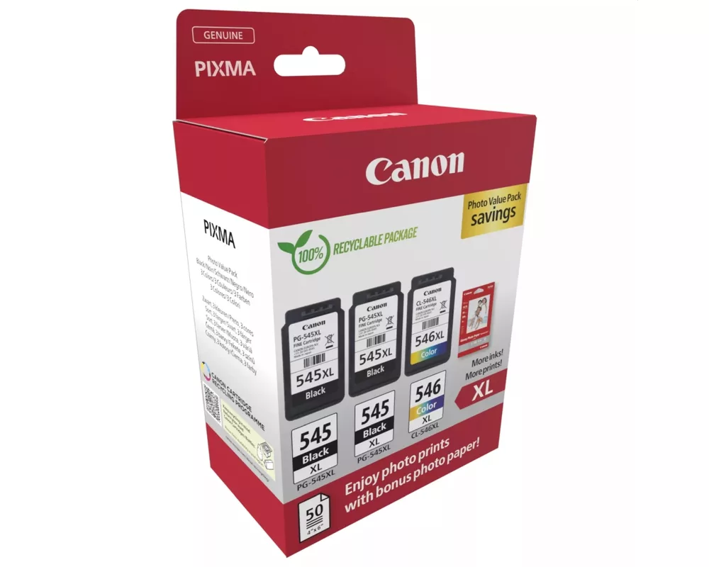 Мастило Canon PG-545XLx2/CL-546XL PVP 2