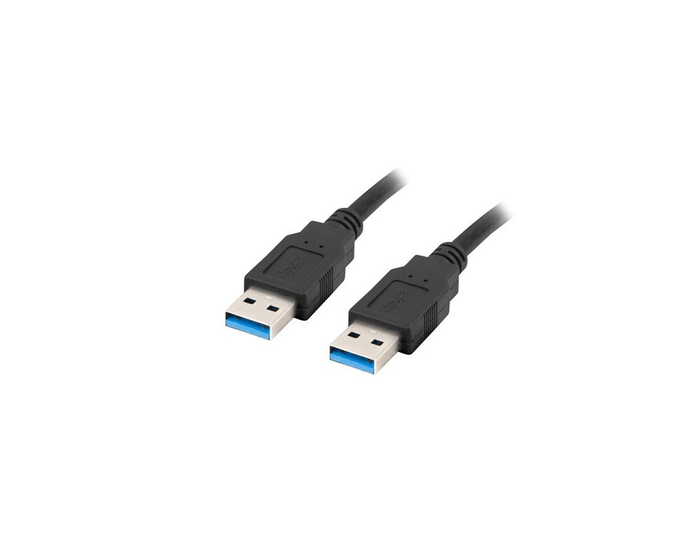 Кабел Lanberg USB-A (M) -> USB-A (M) 3.0 cable 1.8m