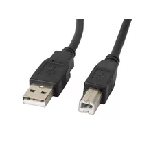  Lanberg USB-A (M) -> USB-B (M) 2.0 ferrite cable 1m 706393 CA-USBA-11CC-0010-BK на топ цена - PIC.bg