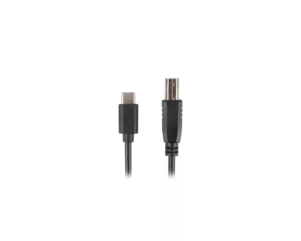Кабел Lanberg USB-C (M) -> USB-B (M) 2.0 ferrite cable 1.8m 2