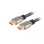 <span>Кабел</span> Lanberg HDMI M/M V2.1 8K 60Hz cable 0.5m <span class='catalog-num-in-name'>CA-HDMI-30CU-0005-BK</span> - 