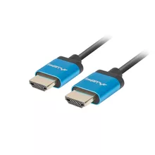  Lanberg HDMI M/M V2.0 4K cable 1m 706400 CA-HDMI-22CU-0010-BK на топ цена - PIC.bg