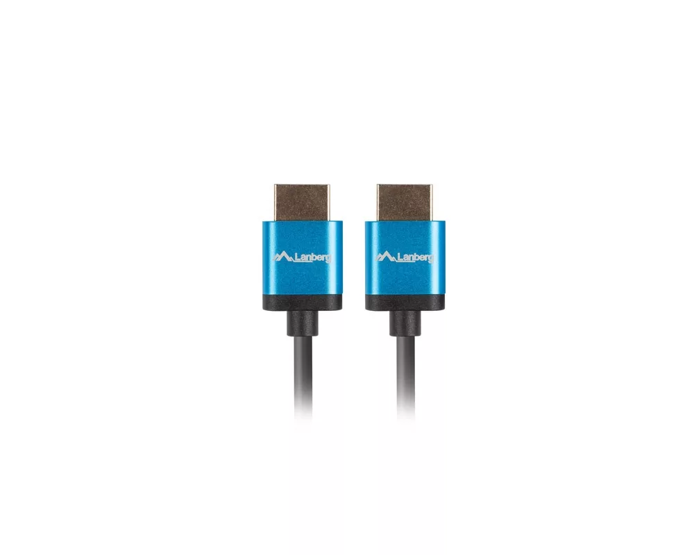 Кабел Lanberg HDMI M/M V2.0 4K cable 0.5m 3