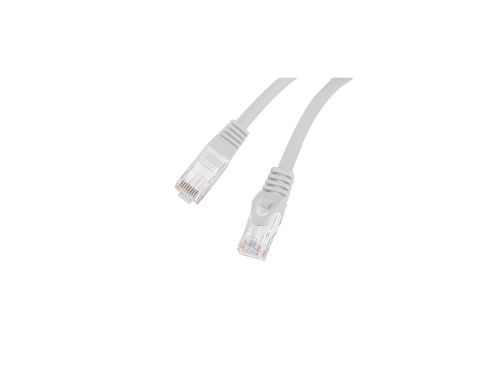 Мрежов кабел Lanberg patchcord CAT.6 UTP LSZH CCA 0.5m Fluke Passed 3