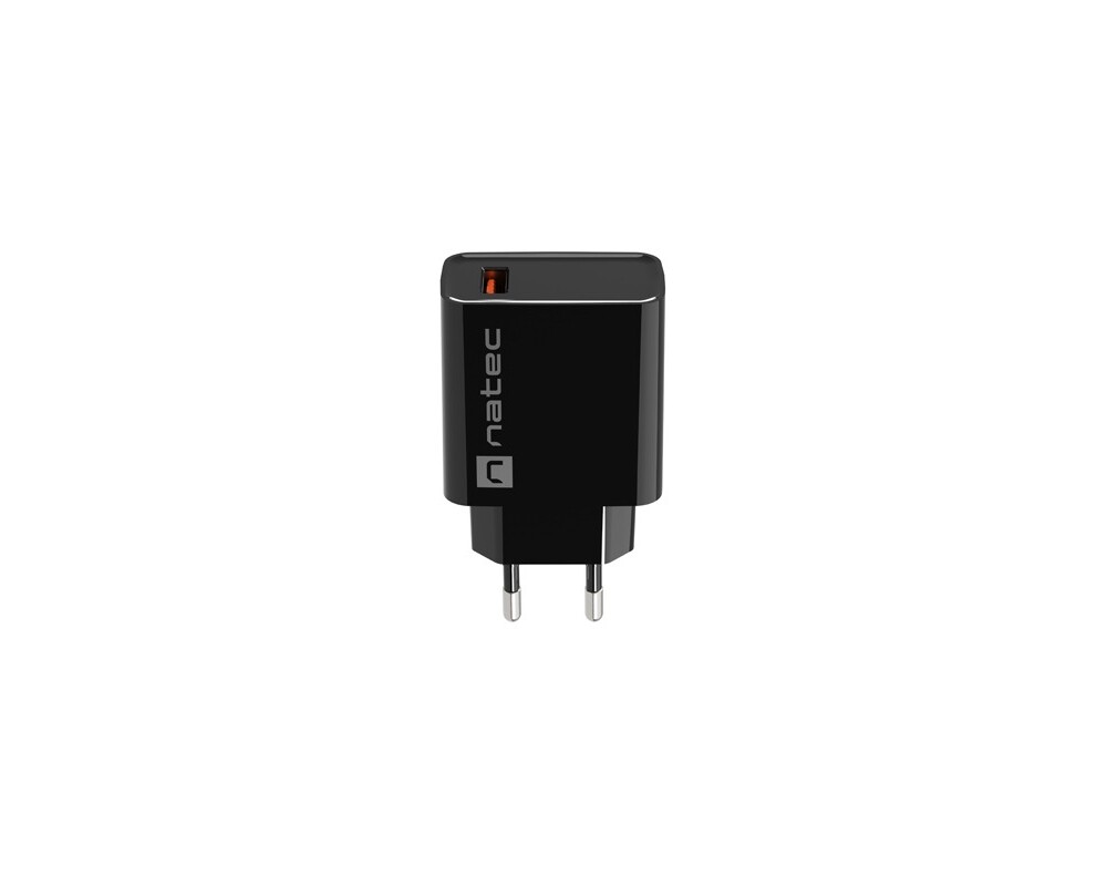 Зарядно Natec USB Charger Ribera 1X USB-A 18W 2