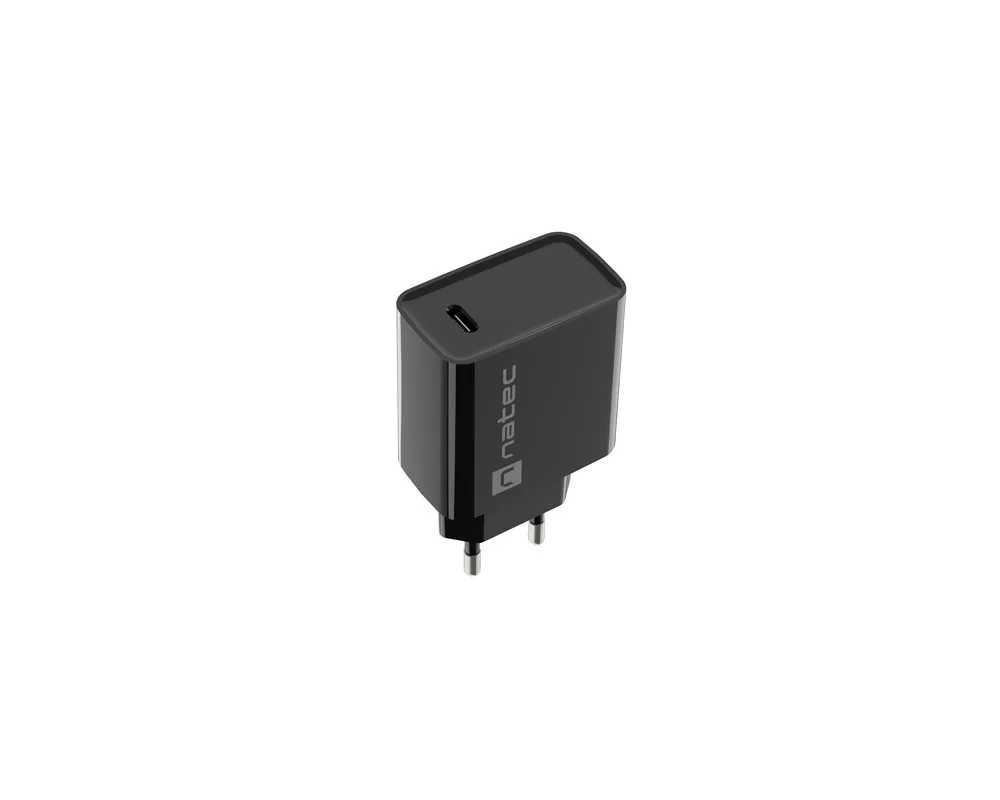 Зарядно Natec USB Charger Ribera 1X USB-C 20W 2