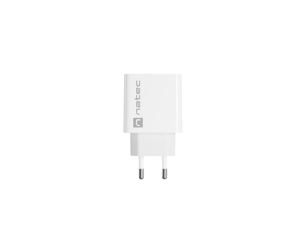 Зарядно Natec USB Charger Ribera 1X USB-A 18W 3