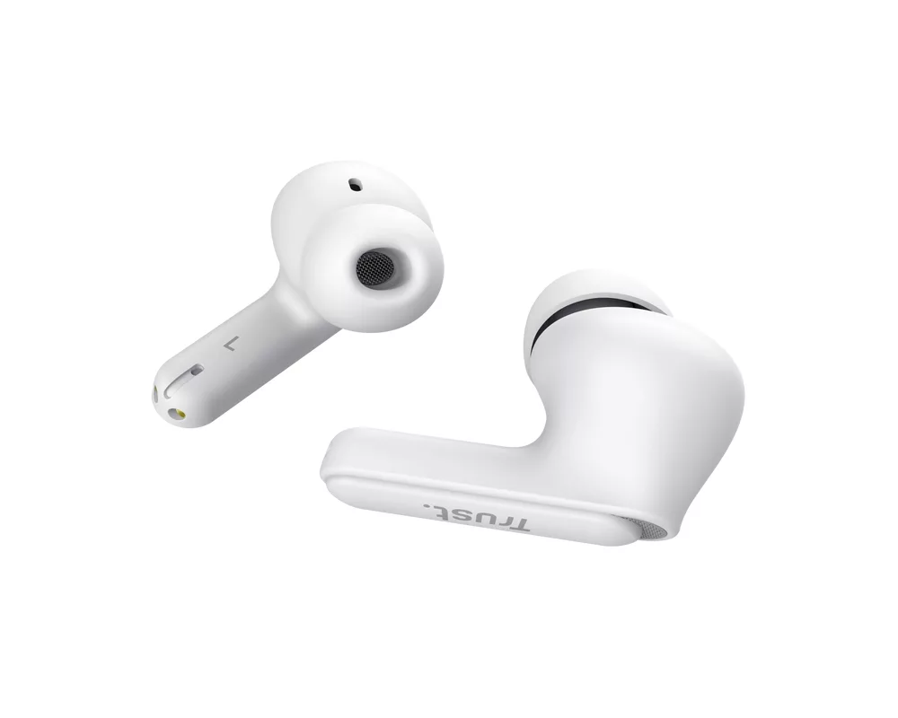 Слушалки TRUST Yavi Bluetooth ENC Earbuds White 2
