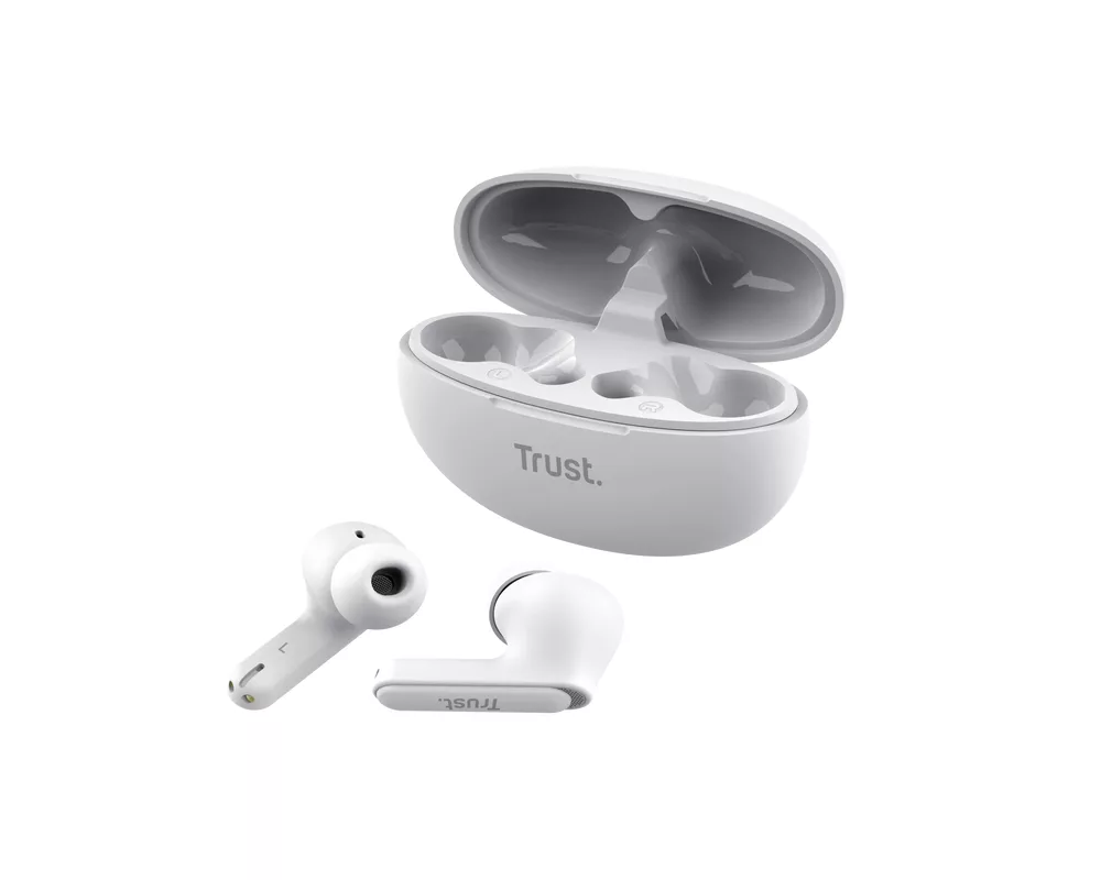 Слушалки TRUST Yavi Bluetooth ENC Earbuds White 4