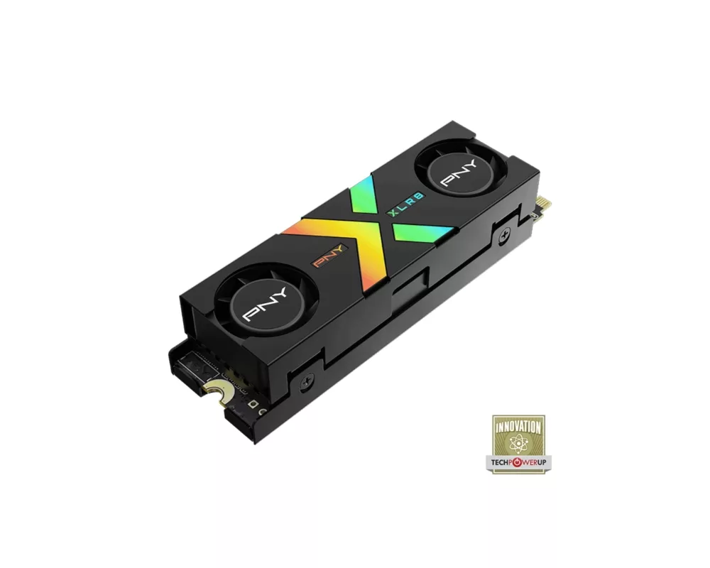 SSD PNY SSD CS3150 M.2 GEN5 2TB Black Heatsink RGB 4