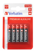  Verbatim ALKALINE BATTERY AAA 10 PACK (HANGCARD) 708679 49874 на топ цена - PIC.bg