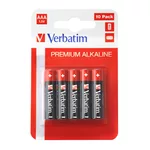 <span>Батерия</span> Verbatim ALKALINE BATTERY AAA 10 PACK (HANGCARD) <span class='catalog-num-in-name'>49874</span> - 