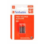 <span>Батерия</span> Verbatim ALKALINE BATTERY 12V 23A (MN21/A23) 2 PACK <span class='catalog-num-in-name'>49940</span> - 
