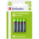 <span>Батерия</span> Verbatim RECHARGEABLE BATTERY AAA 4 PACK / HR03 <span class='catalog-num-in-name'>49514</span> - 