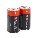 Батерия Verbatim ALKALINE BATTERY C 2 PACK (HANGCARD) 2